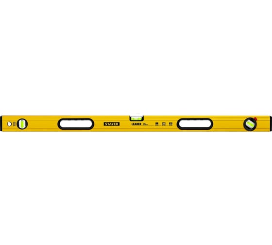 Уровень STAYER Leader 1000 мм строительный фрезерованный 3466-100_z01