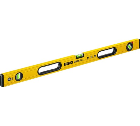 Уровень STAYER Leader 800 мм строительный фрезерованный 3466-080_z01