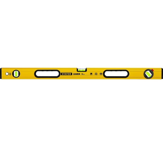 Уровень STAYER Leader 800 мм строительный фрезерованный 3466-080_z01