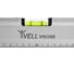 Уровень алюминиевый Vell магнитный, 1000 мм, 3 глазка {V90388} 1396679 4