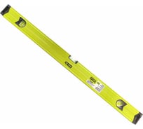 Алюминиевый уровень ON магнитный, 3 глазка, 1 зеркальный, 80 см 05-04-080