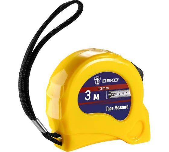 Рулетка DEKO LT02 Basic 3м 065-0564