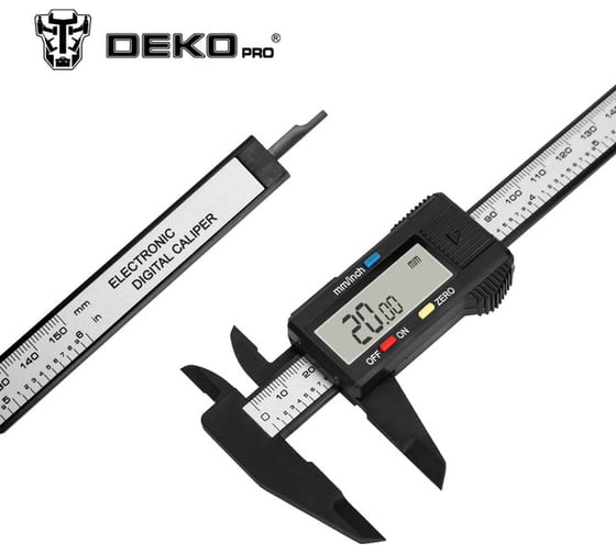 Цифровой штангенциркуль DEKO GJ61065-0210 065-0210
