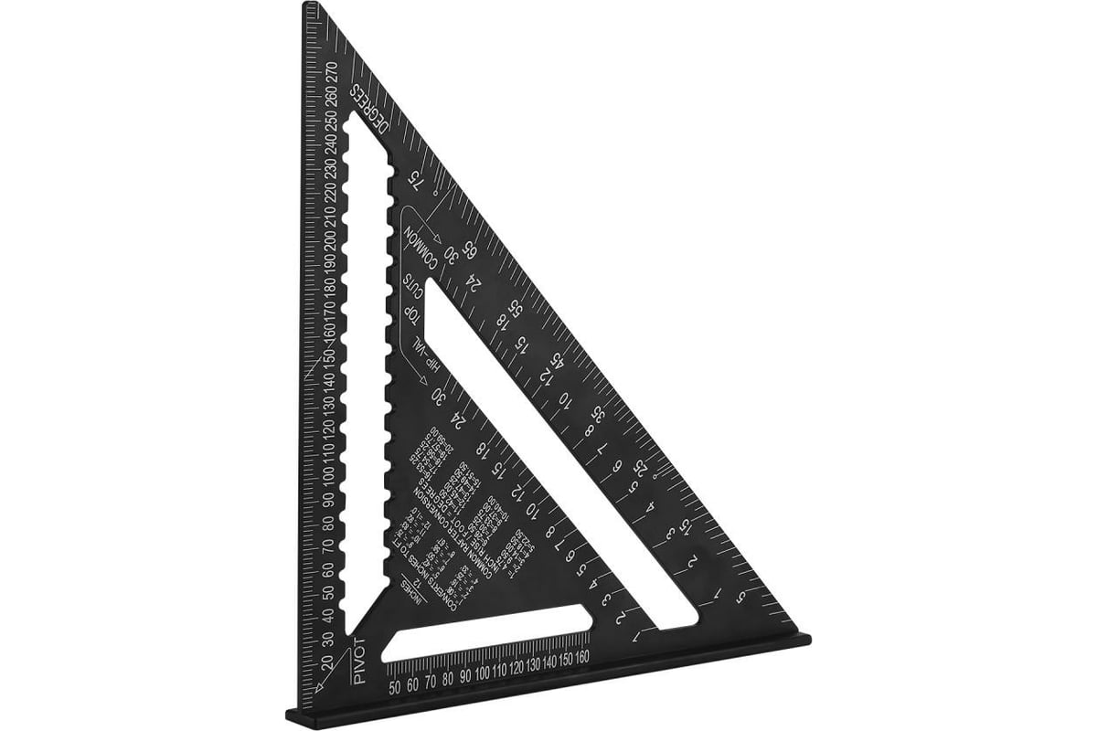 Алюминиевая треугольная линейка DEKO DKM12-17-12 041-0262 - выгодная ...