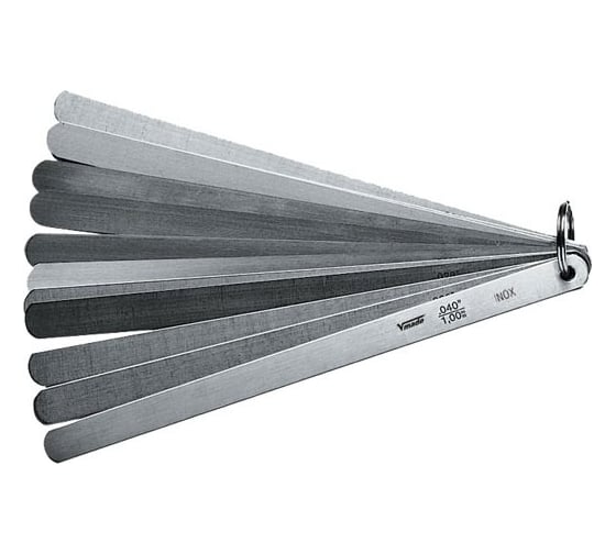 Набор щупов Vogel 0,05 ... 1,0 L=150 цил. нерж.пруж.сталь 13 шт. 437155