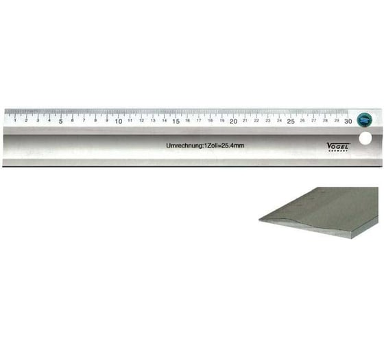 Линейка алюминиевая Vogel 600х50х5 1795300060