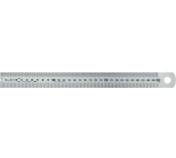Линейка нержавеющая Vogel 4000х30х1,0 1/2мм/1мм || EG 1018020400
