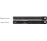 Линейка нержавеющая Vogel вороненные 600х30х0,1 мм шкала в мм и дюймах 1026431060 1
