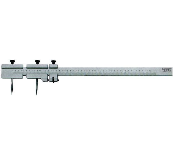 Штангенциркуль разметочный Vogel 2000 с кругл. колками с калибровкой 302914 К