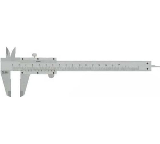 Штангенциркуль Vogel с глубиномером 0 ... 150 х 0.02 мм для мастерских, с калибровкой 201005 К