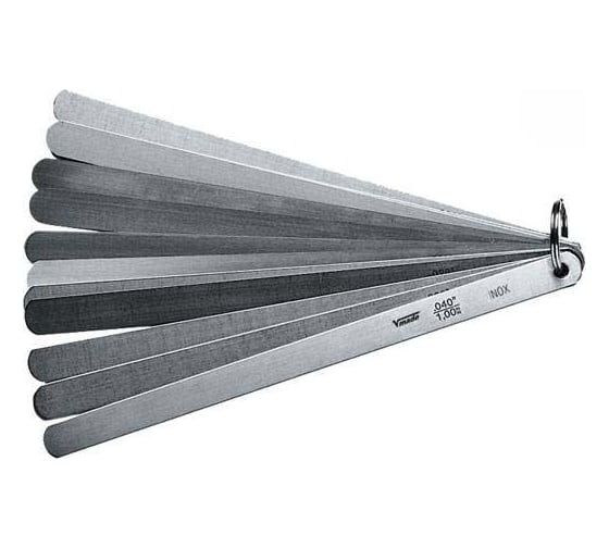 Набор щупов Vogel 0,05 ... 1,0 L=150 нерж.пруж.сталь 20 шт. 437157