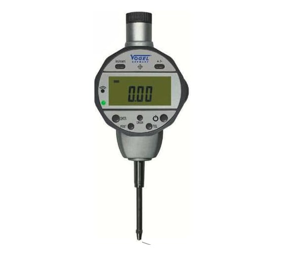 Индикатор цифровой Vogel 0-50 х 0,001 с защитой IP 54, индикатором поля допуска 240287