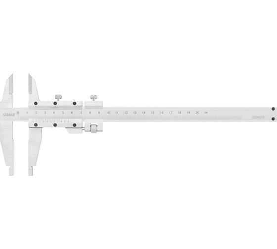 Штангенциркуль SHAHE ШЦ-2- 200 0,05 губ. 60мм с поверкой 1229119