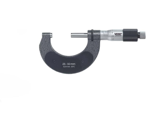 Микрометр гладкий Vogel 50 - 75 х 0.01, высококач с калибровкой 230588 К