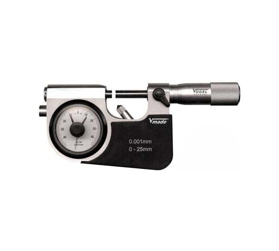 Микрометр рычажный Vogel 0-25 х0,001 и микр. 0-25 х0,002 с калибровкой 231390 К