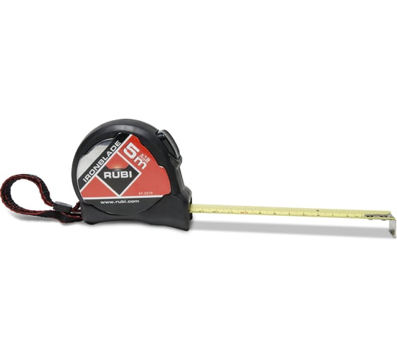 Рулетка RUBI IRONBLADE 5 м, 19 мм 75904