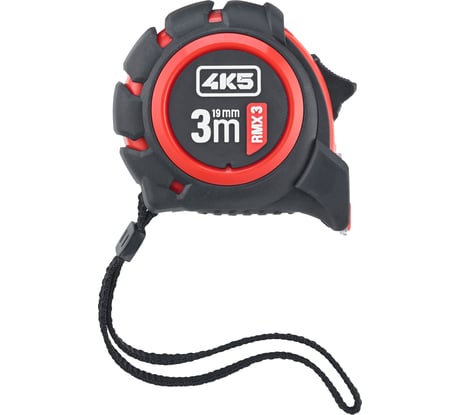 Рулетка 4K5 RollMeter 3 м, 19 мм 606.100-3