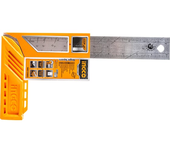 Металлический угольник INGCO 300 мм HAS123002