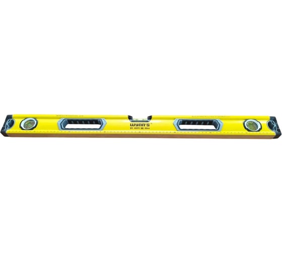 Уровень строительный wynns 800мм 3глазка магнитный с лин. W0097B/Wynns Tools ПО000001285