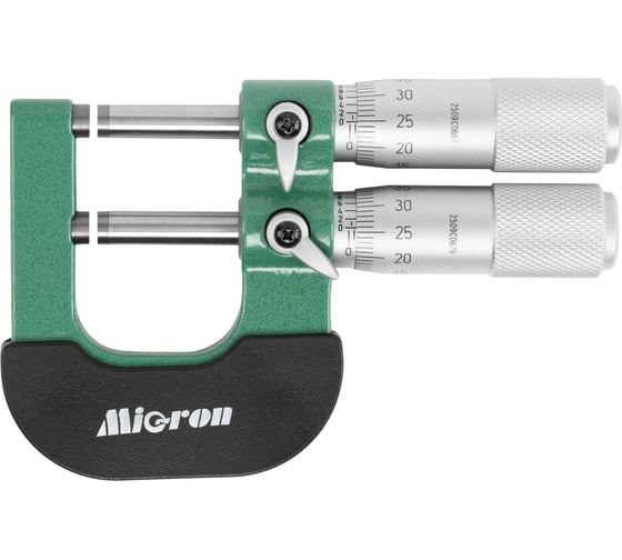 Микрометр двупредельный Micron МК-2П 0-25 мм 0,002 1166510