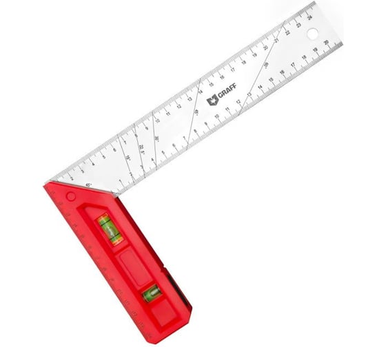 Угольник столярный GRAFF 250 мм DC603 2408001