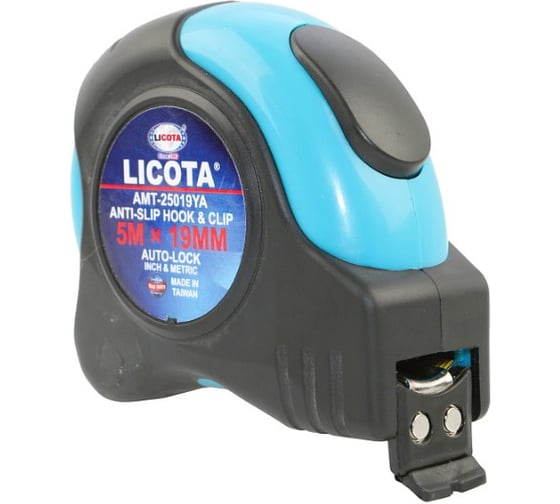 Рулетка Licota 5мх19 мм AMT-25019