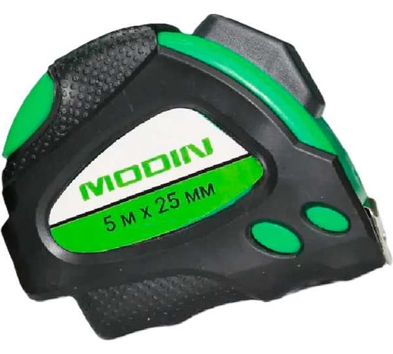 Рулетка с автостоп. MODIN 5мх25мм, MAT052508