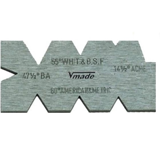 Шаблоны резьбовые Vogel для резьб SAE, WW, ACME , *с калибровкой 472008 К