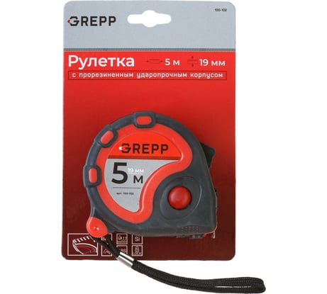 Рулетка Ladina 5м 19мм 100-102