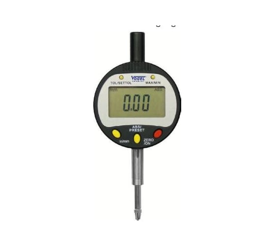 Индикаторы эл. цифровые Vogel, 0 - 12,7 0,01/.0005 ABS, с функцией Мин/Макс *с калибровкой 242060 К