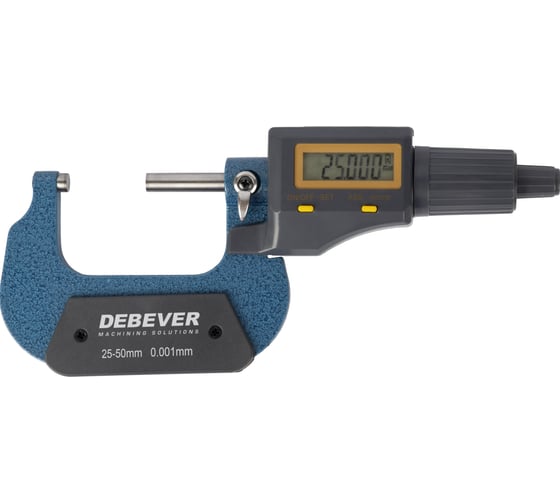 Микрометр цифровой Debever Machining Solutions 25-50 мм, 0.001 мм DB-S-DMCS50001