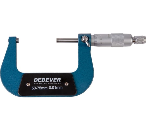Нониусный микрометр Debever Machining Solutions 50-75 мм, 0.01 мм DB-S-MV7501