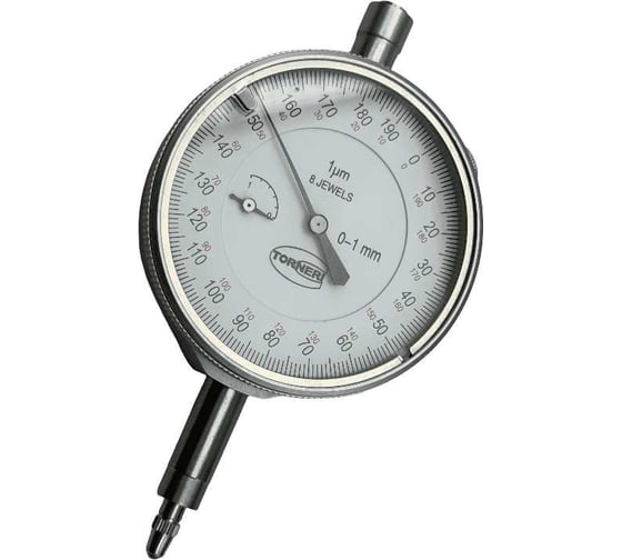 Индикатор часового типа TORNERI ИЧ 10-0.01 мм (корпус алюминиевый) Т028690