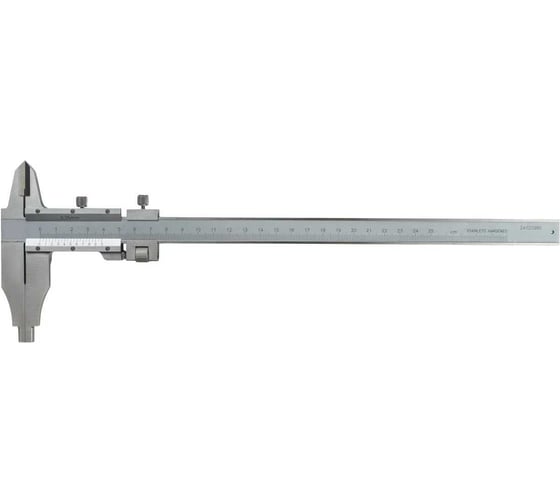Штангенциркуль TORNERI ШЦ-II 250-0.05 нержавеющая сталь Т029545 1