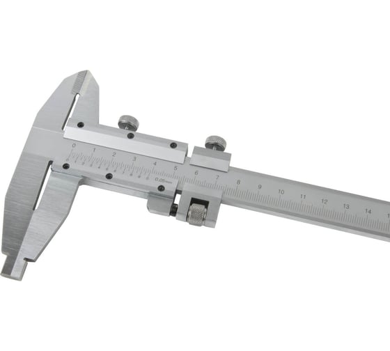 Штангенциркуль Debever Machining Solutions нониусный, 0-200 мм, 0.05 мм, тип II, ГОСТ 166-89 DB-S-VC20005-2