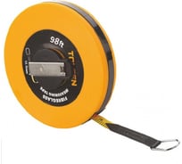 Геодезическая рулетка TOLSEN закрытый круглый корпус 50м х125 мм 35023