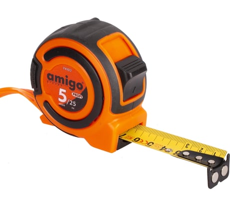 Измерительная рулетка AMIGO ПРОФИ 5 м, магнитная 74102