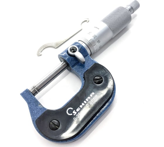 Микрометр гладкий Sekira МК-25 0.01 кл 1 00-00010568