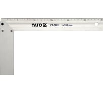 Столярный угольник YATO алюминиевый 350мм YT-7082