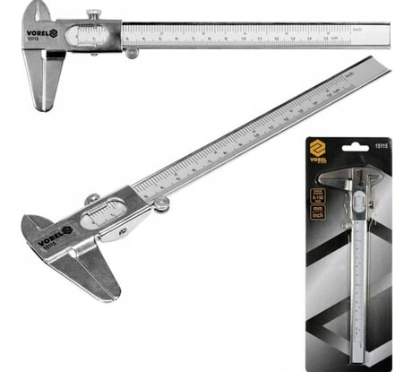Штангенциркуль VOREL 150мм 15115