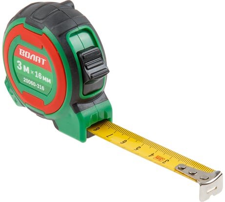 Рулетка ВОЛАТ 3 м 20060-316