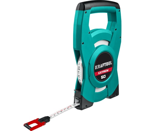 Геодезическая стальная мерная лента KRAFTOOL Extrem 50 м 34185-50