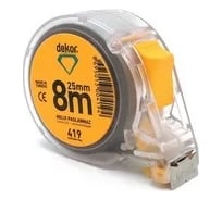 Рулетка DEKOR HASSAN 8 м, 25 мм серии HELIX 419