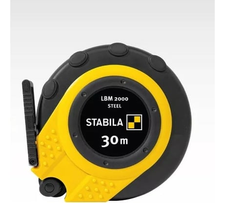 Измерительная лента STABILA тип LBM 2000 steel 30 м капсульная 19661