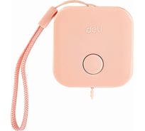 Рулетка DELI канцелярская E79650PINK 1500мм роз. пластик, 24 штуки в упаковке 1584291