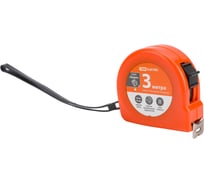 Рулетка TDM ELECTRIC длина 3 м, стальная лента, ширина 16 мм, пластиковый корпус, "Гранит" SQ1018-0101