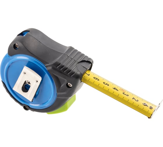 Измерительная рулетка HOEGERT TECHNIK 5м, 19мм, нейлон, 2-сторонняя HT4M406