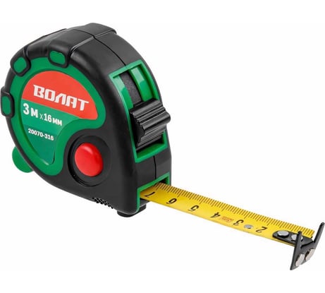 Рулетка ВОЛАТ 3 м 20070-316