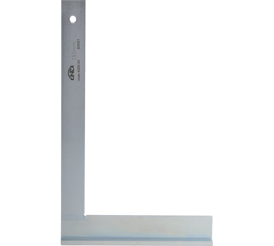 Поверочный угольник Kinex (K-MET) 250x160 мм, тип УШ 4020-33