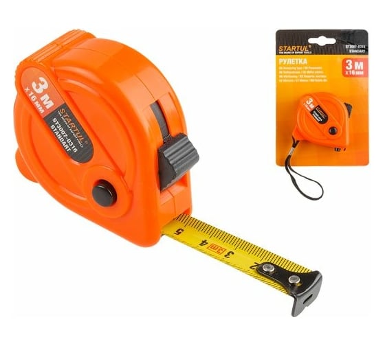Рулетка STARTUL Standart 3 м ST3007-0316